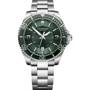 Maverick Large（マーベリック ラージ） グリーン 43mm ステンレススチールブレスレット 正規品 5年保証 241934