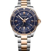Maverick Large（マーベリック ラージ） ブルー 43mm   ステンレススチール ツートン ブレスレット 正規品 5年保証 241950