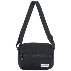 22469011 [OUTDOOR PRODUCTS クラシック ロゴテープ ミドルショルダーバッグ BLACK]