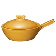長谷園 目玉焼き 鍋 エッグベーカー 蓋付き 大 一人用 2人用 卵1-2個分/直火 レンジ オーブン対応/オレンジ ACK-70