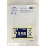 業務用 ゴミ袋 厚口 120L 10枚 透明 DK83