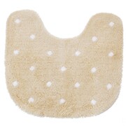 ピュアコロン ミュー トイレマット 約縦55cm×横60cm ベージュ