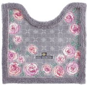 ROYAL COLLECTION チェルシー トイレマット レギュラーサイズ 約60cm×62cm グレー
