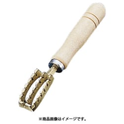 003037001 [真鍮木柄ウロコ取 中 182mm]