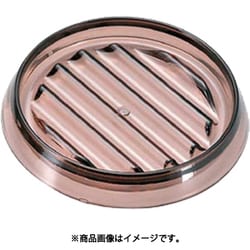 BK丸型ウォーターピッチャー受皿 スモークブラウン 小 003343004
