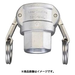 R 1/2" 雌ねじカップリング（アルミ製） EA462BD-4