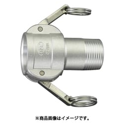 3/4" 雄ねじカップリング（アルミ製） EA462BE-6A