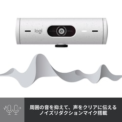 Logicool ロジクール Webカメラ BRIO 500 白 C940OW LOGICOOL（ロジクール） BRIO 500 ウェブカメラ｜C940OW｜[通販
