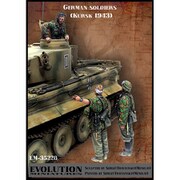 EM-35228 1/35 ドイツ擲弾兵＆戦車指揮官 3体セット 最後の打合せ クルスク1943 [組立式プラスチックモデル]