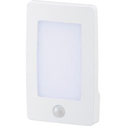 LEDナイトライト 明暗・人感センサー 薄型 白色 AC式 NIT-ALA6JL2-WN