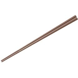 PM-109 SPSぐる麺取り箸 5角 30cm 茶 008779013