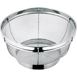 L-0 101 エイブル 18-8 深型ザル 19cm 011154001