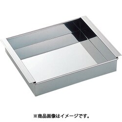 18-0 玉子豆腐器 関西型 12×15cm 016243012