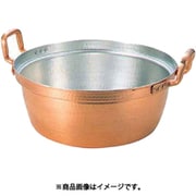純銅段付鍋両手 36cm 016504036