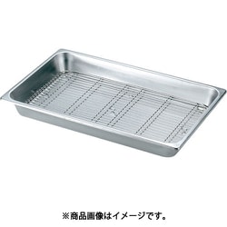 18-8 ホテルパン用網 1/4 030693005