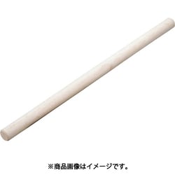 木製太口麺棒 桜材 φ4×60cm 034012004