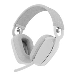 ロジクール ZONE VIBE 100ワイヤレスヘッドフォン オフホワイト Zonev100OW