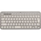 ロジクール K380 マルチデバイス Bluetooth キーボード グレージュ K380GY