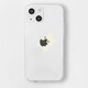 16823818i14 [iPhone 14用 ソフトクリアケース リンゴクマ]