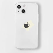 16823818i14 [iPhone 14用 ソフトクリアケース リンゴクマ]