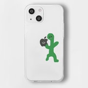 16823824i14 [iPhone 14用 ソフトクリアケース Olly with リンゴ]