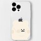 16823836i14P [iPhone 14 Pro用 ソフトクリアケース クマチャン]