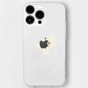 16823837i14P [iPhone 14 Pro用 ソフトクリアケース リンゴクマ]
