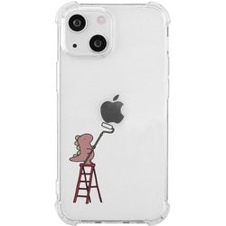 AK23496i14 [iPhone 14用 ソフトタフケース ペインティング ピンク]