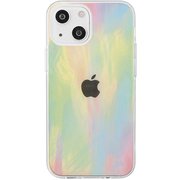 AK23507i14 [iPhone 14用 ソフトクリアケース パステル グリーン]