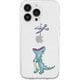 AK23531i14P [iPhone 14 Pro用 ソフトクリアケース はらぺこザウルス グリーン]