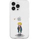 AK23535i14P [iPhone 14 Pro用 ソフトクリアケース リトルプリンス バラ]