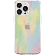 AK23541i14P [iPhone 14 Pro用 ソフトクリアケース パステル グリーン]