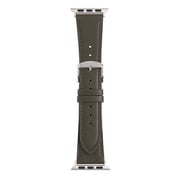 RWC039MU [Apple Watch 38/40/41mm 用 バンド 牛革 ウォッシャブル グリーン]