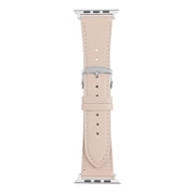 RWC039FW [Apple Watch 42/44/45mm 用 バンド 牛革 ウォッシャブル ベージュ]