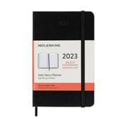 モレスキン 手帳 2023年1月始まり 12カ月 デイリーダイアリー ハードカバー ポケットサイズ ブラック DHB12DC2Y23 ポケット(横9cm×縦14cm) DHB12DC2Y23