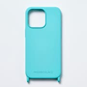 PN23888i14PMT [iPhone 14 Pro用 ストラップホール付 シリコンケース ミント]