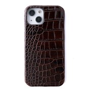 ABS24061i14DB [iPhone 14用 LIPARI バックカバー ダークブラウン]
