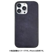 ABS24067i14PNV [iPhone 14 Pro用 MARGOT バックカバー ネイビー]