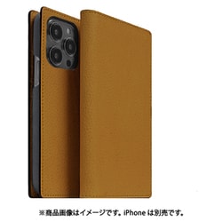 ABS24073i14PTN [iPhone 14 Pro用 VINTAGE ダイアリーケース タン]