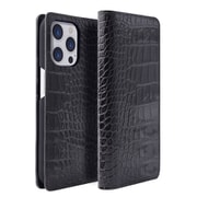 ABS24078i14PBK [iPhone 14 Pro用 LIPARI ダイアリーケース ブラック]