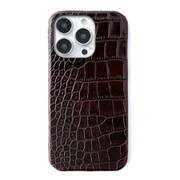 ABS24083i14PDB [iPhone 14 Pro用 LIPARI バックカバー ダークブラウン]