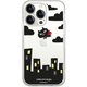 ABF24241i14P [iPhone 14 Pro用 ソフトクリアケース ネコマンジュウ 赤いマント]