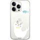 ABF24245i14P [iPhone 14 Pro用 ソフトクリアケース ターチャン 魚とターチャン]