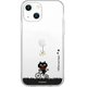 ABF24252i14M [iPhone 14 Plus用 MagSafe対応 ソフトクリアケース ネコマンジュウ サイクリング]