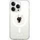 ABF24258i14PM [iPhone 14 Pro Max用 MagSafe対応クリアケース ネコマンジュウ ブランコ]