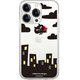 ABF24261i14PM [iPhone 14 Pro Max用 MagSafe対応 ソフトクリアケース ネコマンジュウ 赤いマント]