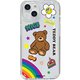 BW24096i14 [iPhone 14用 オーロラケース Teddy Bear]