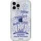 BW24113i14P [iPhone 14 Pro用 オーロラケース Plant Seed Very Peri]