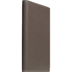 SD24341i14MEC [iPhone 14 Plus用 Full Grain Leather Case（フル グレイン レザーケース） エトフクリーム]