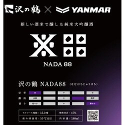 ヨドバシ.com - 沢の鶴 NADA88 15度 180ml [日本酒] 通販【全品無料配達】